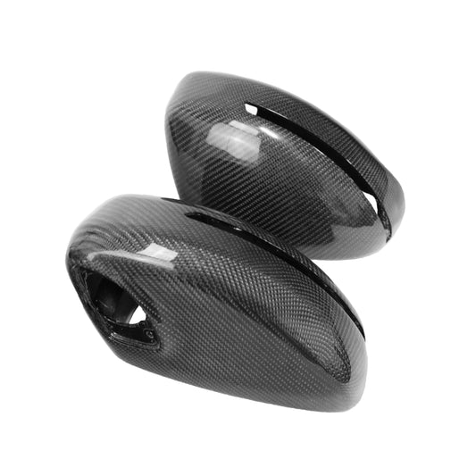 Audi R8 Gen 1 Carbon Fiber Mirror Caps (2007 - 2012)