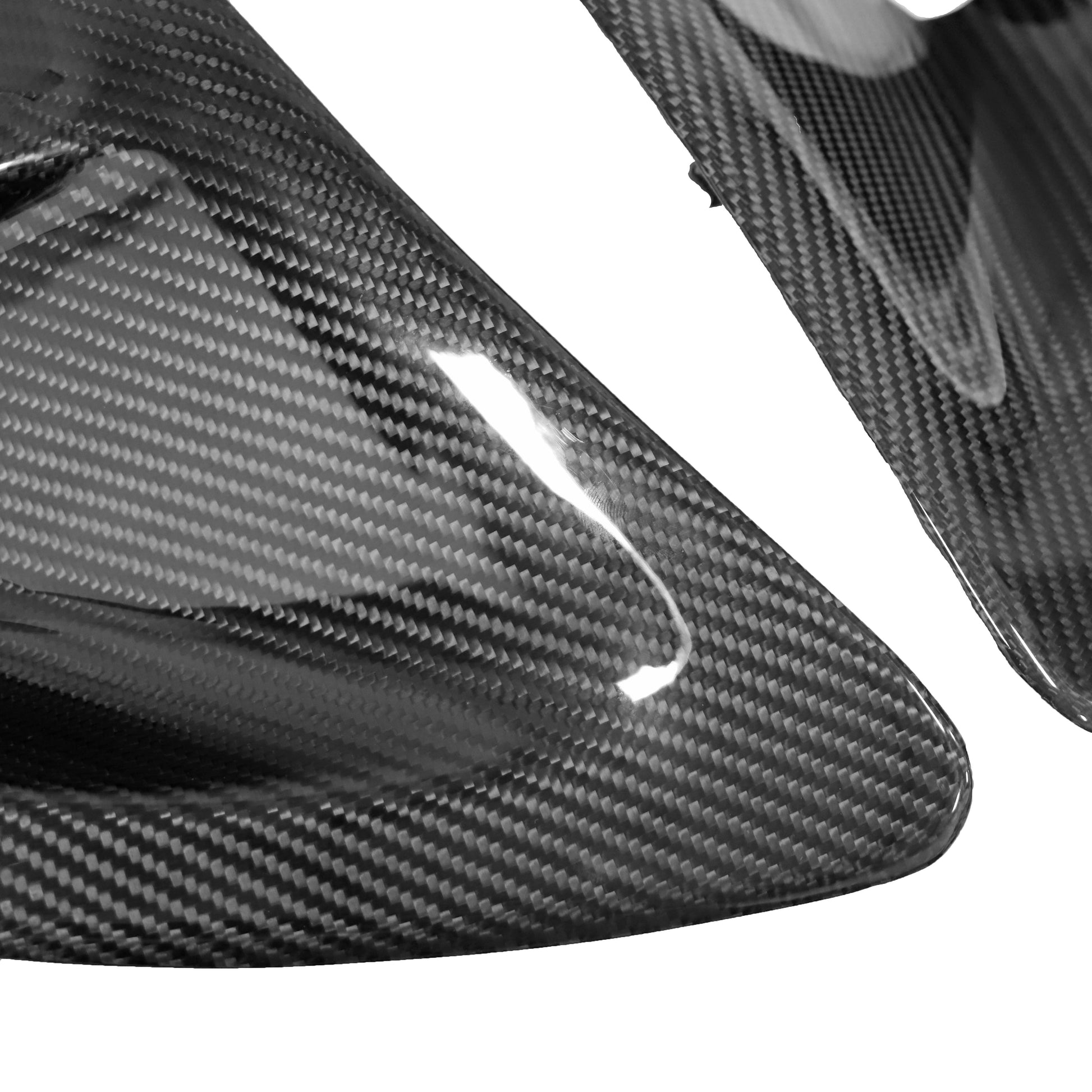 Porsche 997 turbo & turbo S carbon fiber side scoops. 