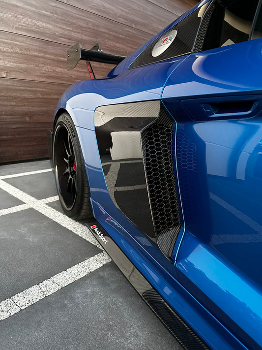 Matts Performance Audi R8 Gen 2 (2016 - current) LMS GT4 Side Blades.